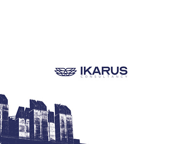 Ikarus Consultancy Brand Design animation branding design design inspiration explainer video flat design fresh design illustration inspiration logo monocolour