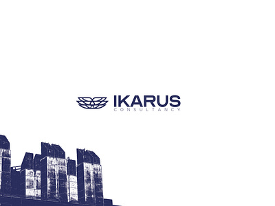 Ikarus Consultancy Brand Design animation branding design design inspiration explainer video flat design fresh design illustration inspiration logo monocolour