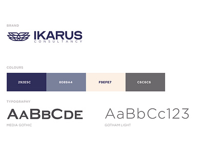 Ikarus Brand Identity branding branding agency branding and identity branding concept branding design design art identity design inspiration logo design logo design branding logotype