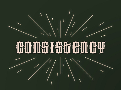 Intensity vs Consistency