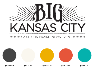 Big Kansas City Brand big kc brand colour palette identity kansas city logo style guide typeface