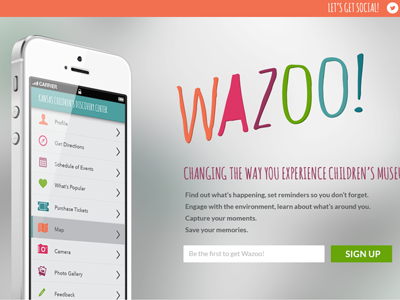 WAZOO! Homepage
