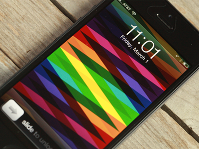 Angularainbow colour iphone multiply rainbow triangle wallpaper