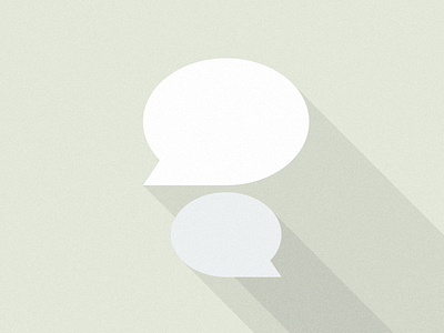 Chat Icon chat flat icon illustration vector