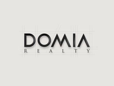Domia branding design logotype typography vector vectors