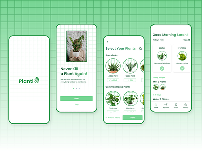 Planti, Plant-care App Design