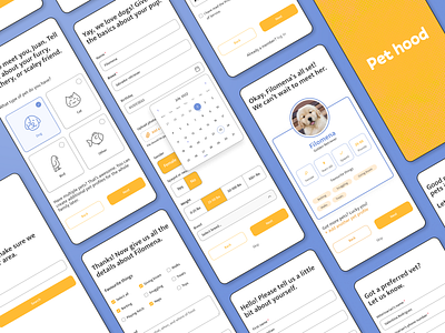 Pet Hood / Pet adoption case study adoption android case study cat dog figma ios pet pet hood shelter ui ux