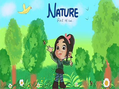 Nature ♥ design graphic design illustration vector