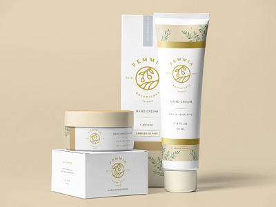 Cosmetics Package Design branding illustration labeldesign logo package packaging