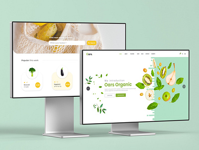 Groceries Shopping Website design ecommerce ui ux web