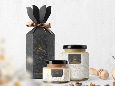 Honey package design design illustration logo packaging