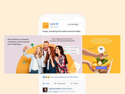 Social Media Advertising ad design socialmedia ui ux