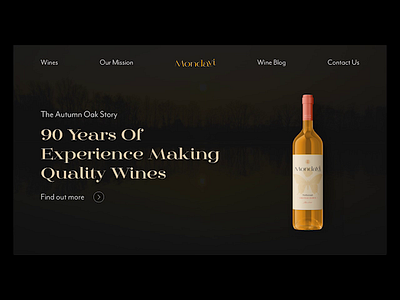 E-commerce website for Winery shop design ui ux web webdesig