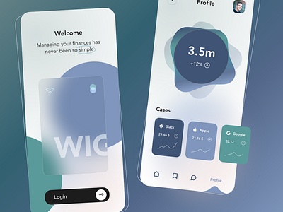 Financial App UI Design