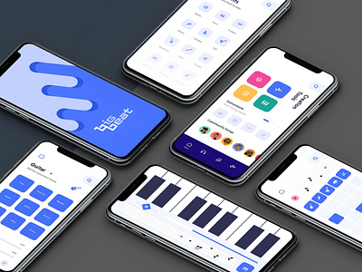 UX Design of a music creation app