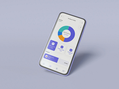 Finance management app app design ui ux uxui web