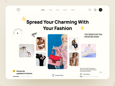 Fashion E-commerce online store 👗 app design ui ux uxui