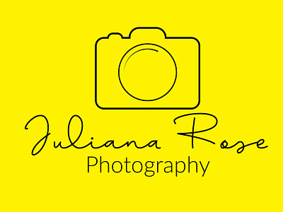 juliana photography signature minimal logo high