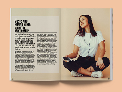 Havana Magazine page 8-9 brand identity design editorial fashion graphic design layout magazine music type typography