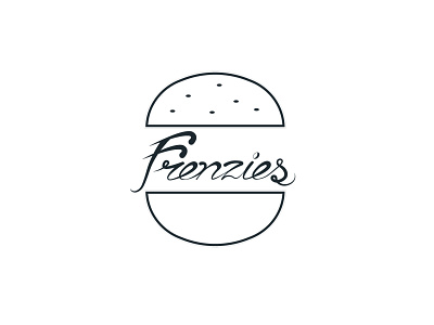 Frenzies Logo Alternative v.1 adobe illustrator brand burger concept food graphic design idenity logo logo design logotype restaurant