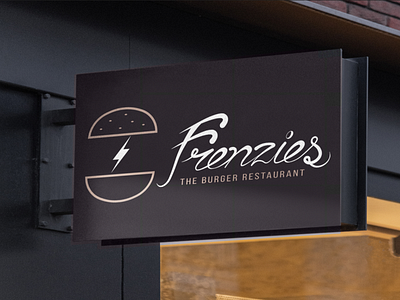 Frenzies Burger Signboard