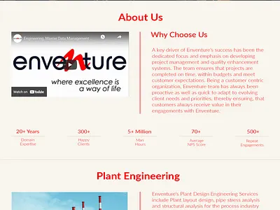 Enventure Website Concept v.2 concept corporate creative dailyui design homepage interface layout redesign ui uiux ux webdesign website