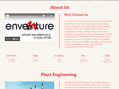 Enventure Website Concept v.2 concept corporate creative dailyui design homepage interface layout redesign ui uiux ux webdesign website