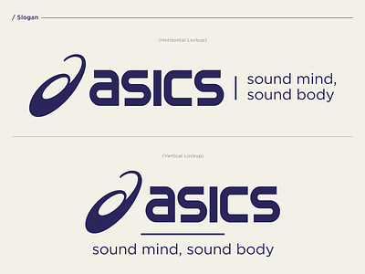 ASICS Logo redesign v.6 art direction asics brand identity branding concept design graphic design lockup logo logo design logotype redesign sport