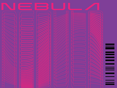 Nebula - Typography Test branding graphic design graphicdesign logo posterdesign typography