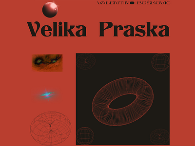 Velika Praska - Album Cover Redesign album artwork album cover album cover design albumcovers design graphicdesign illustration rock slovenia space