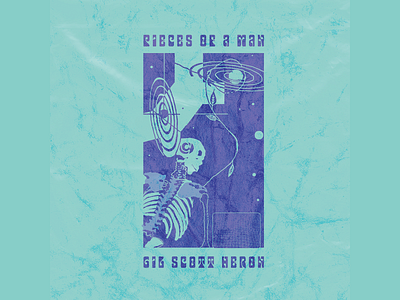Pieces Of A Man - Gil Scott-Heron A side album artwork album cover album cover design albumcovers branding design graphicdesign illustration logo ui