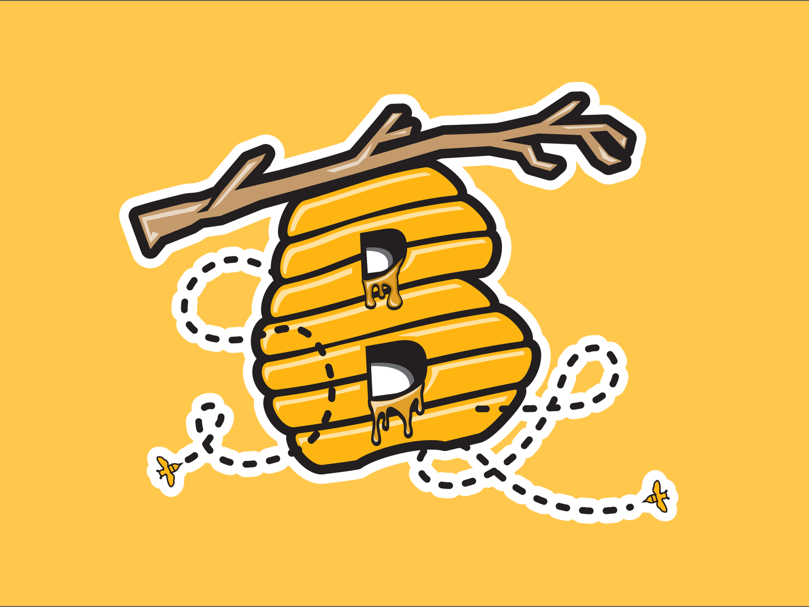 Salt Lake Bees logo  Bee, ? logo, Cool logo