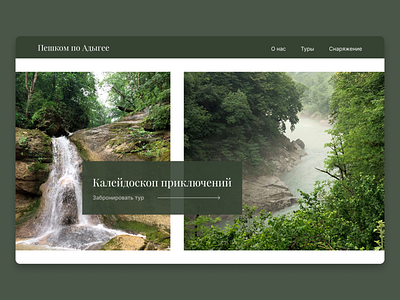 Travel design landingpage minimal ui web website вебдизайн сайт