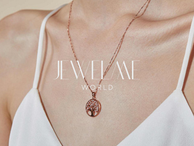 JewelMe World brand identity branding design fashion fashion brand