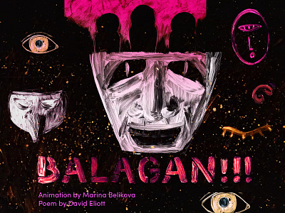 "BALAGAN!!!" animation poster