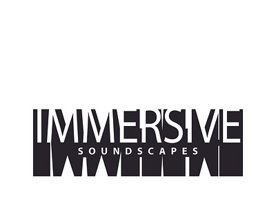 Immersive soundscapes logo branding design drawing graphic design identity illustration illustrator logo logotype