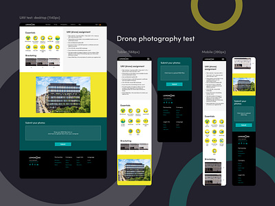 Drone photography test page