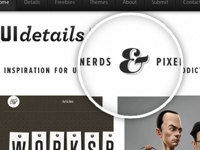 New Site Launched! abril fatface ampersand details inspiration proxima nova condensed ui ux