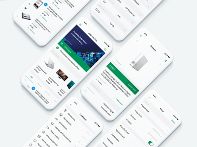 Online store of computer equipment app app design appstore ios minimalism minimalist ui ux ux design ux ui ux ui design