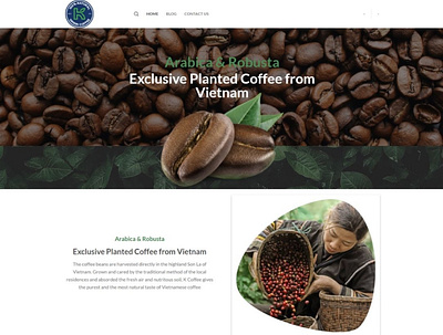 K-Coffeeshop.com Amazon FBA - Presentation Website design e commerce ui ux webdesign webdevelopment website website concept website design wordpress wordpress design