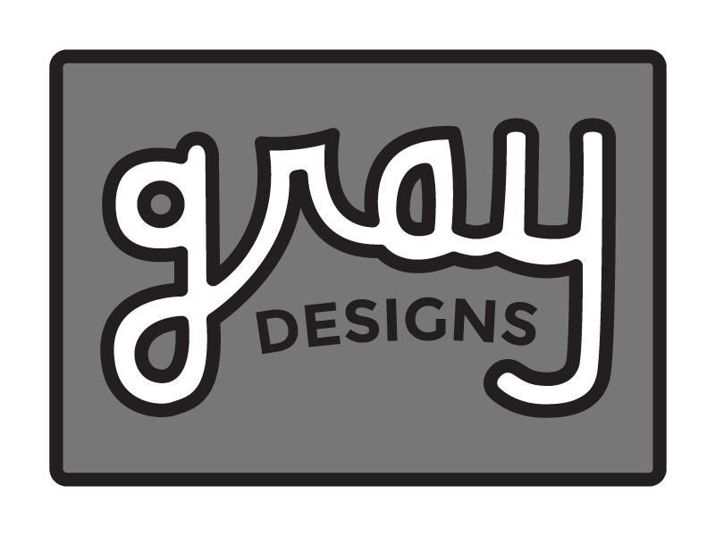 Gray Designs Logo By Glendon Grapperhaus On Dribbble