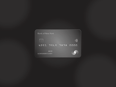 Credit card branding card creditcard design icon logo minimal typography