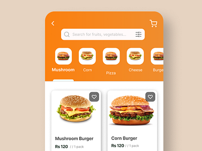 Food Application Design