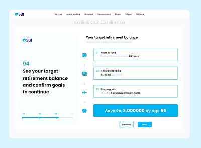 Calculator (web) bank branding design saas savings ui