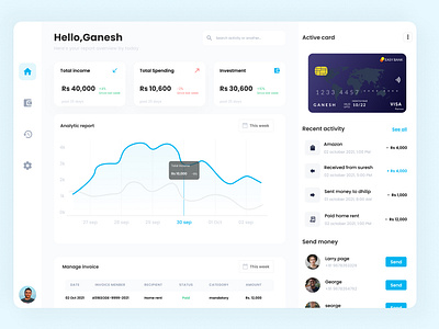 Banking app (WEB)