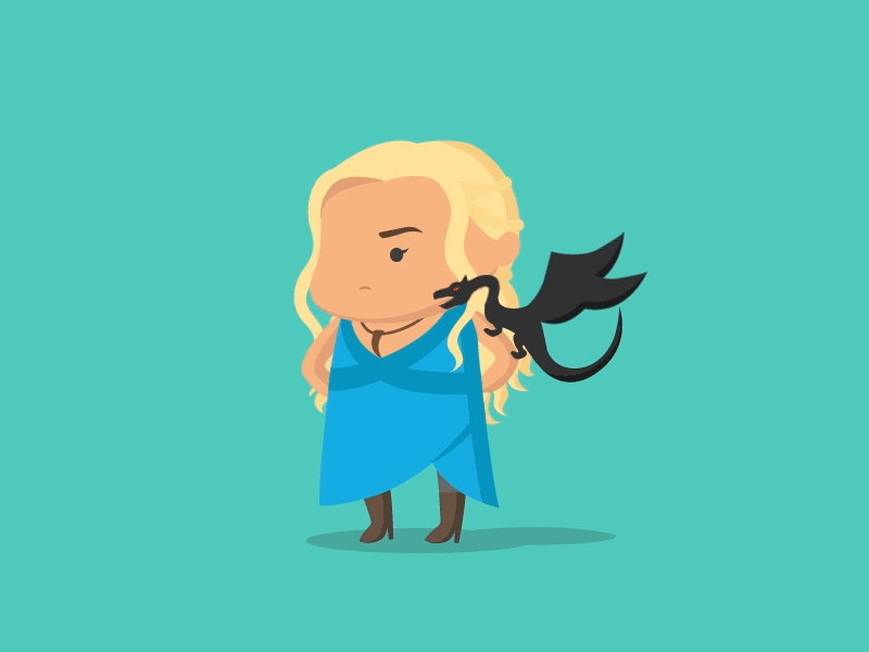 Daenerys and Drogon a song of ice and fire character design daenerys dragon drogon fire game of thrones george r r martin mhysa mother of dragons queen targaryen