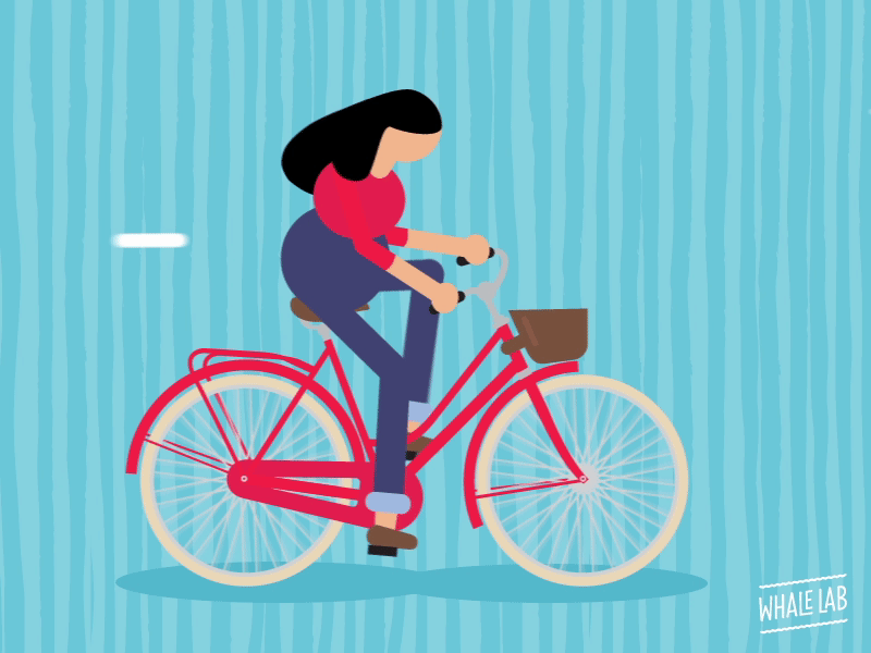 Happy Mother's (with bicycle) Day!
