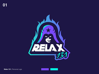 Relax131 branding design logo logo mark logos mascot mascot logo