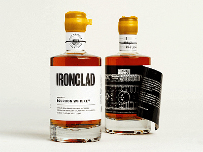 Ironclad Bourbon Label