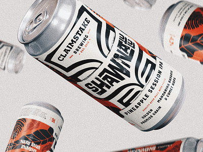 Claimstake Brewing - Shawnalulu Label agfr beer beer label brew claimstake brewing craft beer craft brewery grits indie beers label design